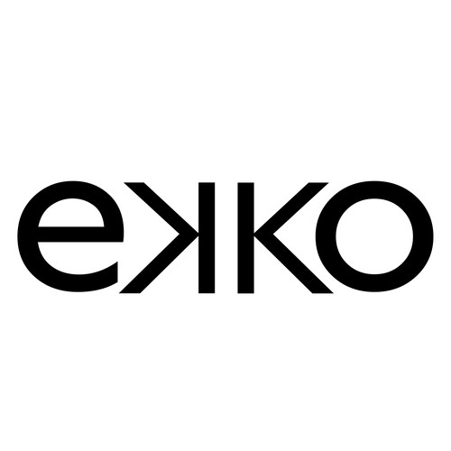 SIMPLE LOGO - ekko Letters then dm after Design by Digital Flame