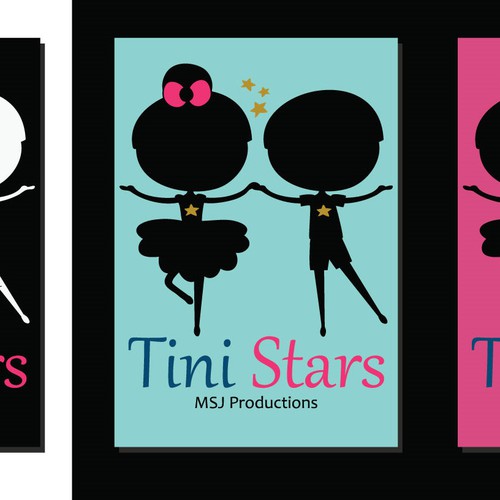 Create a logo for: MSJ Tini Stars Réalisé par Jovaana