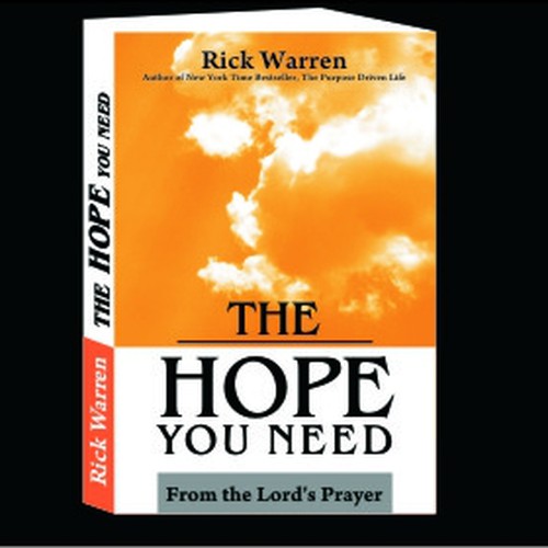 Design Rick Warren's New Book Cover Design von sahlan