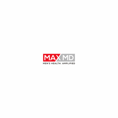 Design Max MD tele-medicine practice catering to men's health needs a powerful, modern logo por G A D U H_A R T