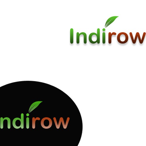 logo for Indirow Réalisé par mayradesigns