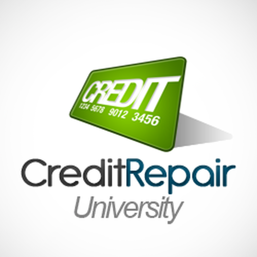 Logo for an Unaccredited Online Credit Repair University Diseño de SmLabs