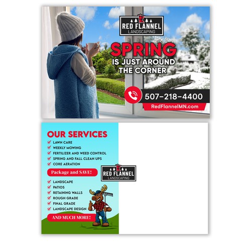 NEW POSTCARD FOR SPRING Design by Atto™