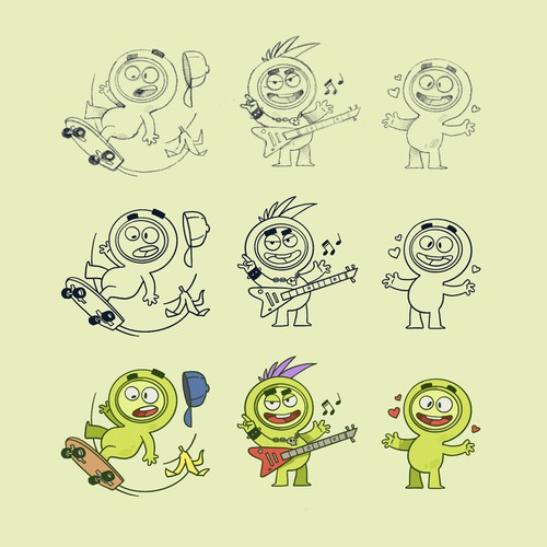 Design the next Mascot for 14Million Subscriber YouTuber Design by Denys Lobanov