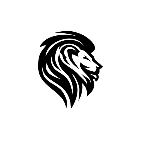 ➤ TIGER HEAD LOGO (Black) Design by FannyRR