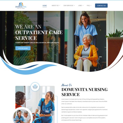 WordPress theme design contest entry by Designs Alpha
