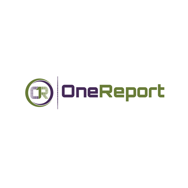 Design realizzato da G^art intitolato "OneReport"
