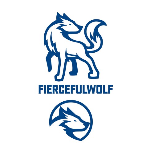 I want a creative and unique Wolf logo for a gaming YouTube channel Design por 262_kento