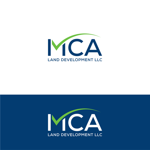 Design a simple modern logo for land development business. Design by DistArt