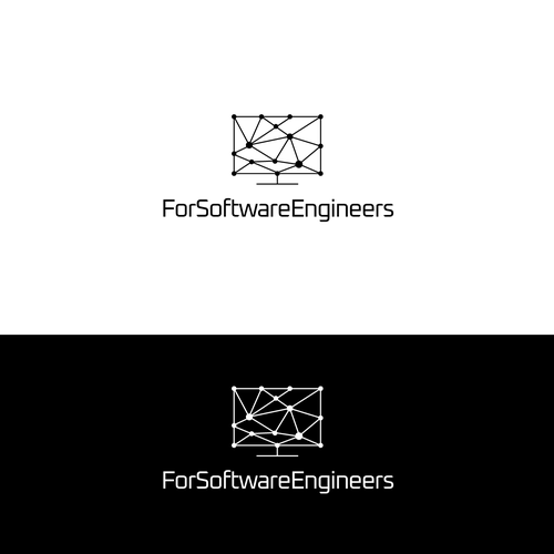 We need a cyber/tech-related logo for a tech career advice blog Design by Java Chief