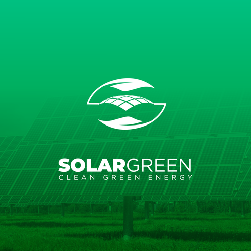 Logo for solar retailer, SolarGreen Réalisé par The Perfect Symbols