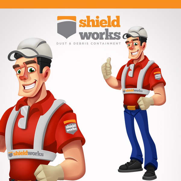 Shield Works Character Design