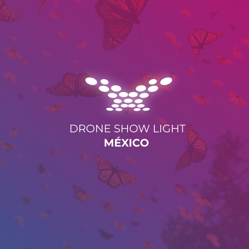 Diseña el logo de Drone Light Show México, espectaculo de luces y sonido utilizando drones.-ontwerp door The Perfect Symbols