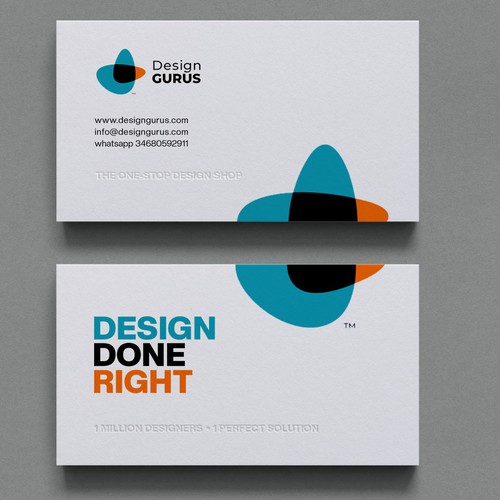 Business Card for DesignGurus.com Diseño de Xclusive16