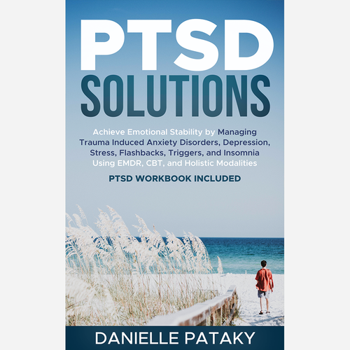 Captivating book cover design that shows the feelings associated with healing from PTSD trauma Design by Farax Ahmed