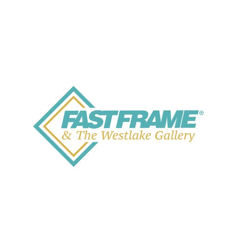 Refresh a 20 yr old custom art frame shop's logo Design by Transformed Design Inc.