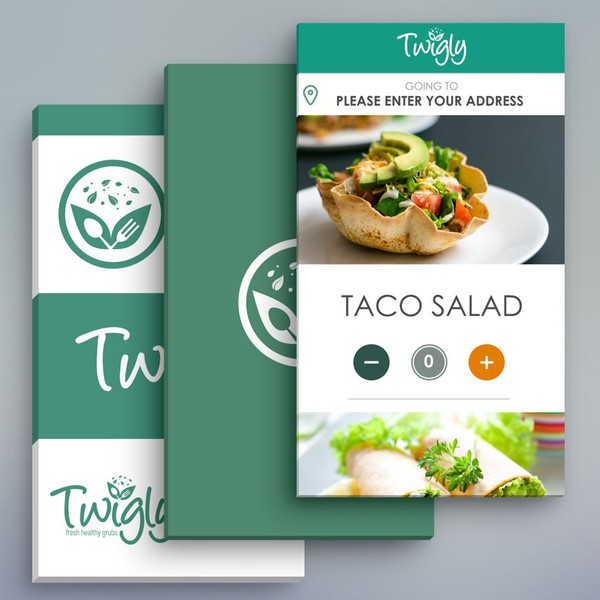 Design by anata1994ᵍᵸ titled "a logo that represents freshness, ease of delivery and taste"