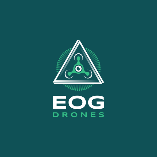 Custom Drone Company Logo Design by S.P.W