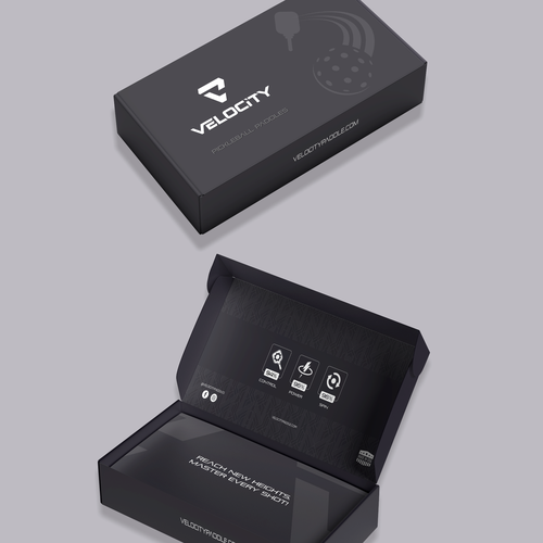 Create a box design for our pickleball paddles Design by SONUPARMAR