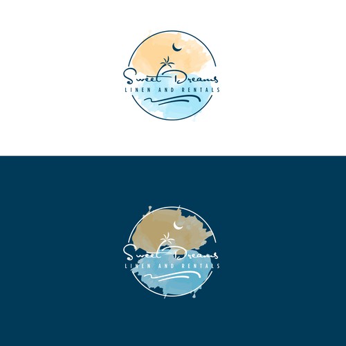 New Logo for a Coastal Linen Service Design by Logicainfo ♥