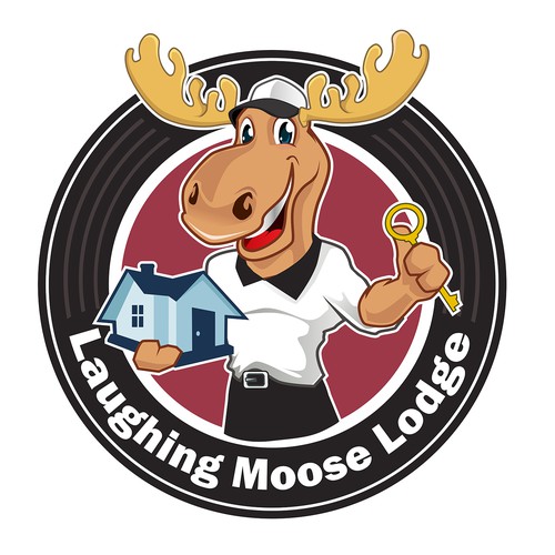 Laughing Moose Lodge - Create a Logo for Lasting Memories at a Vacation Rental Design by Rozie'sDesign™