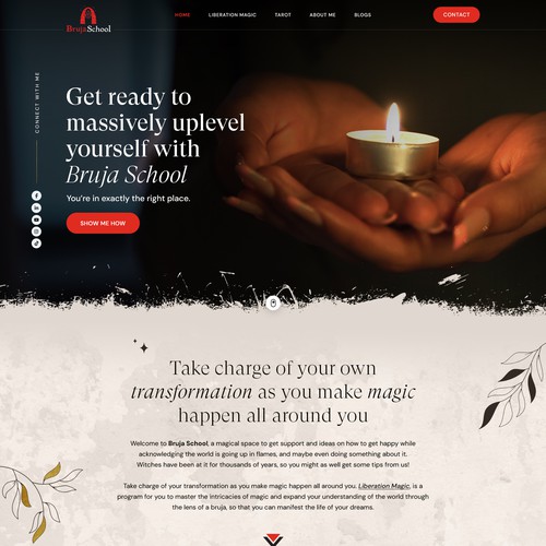 WordPress theme design contest entry by Jasmin_A