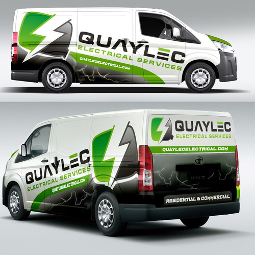 NEW Vehicle art work design Electrical Contractor Design by Tanny Dew ❤︎