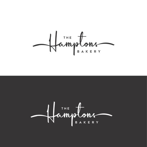 The Hamptons Bakery Logo Design by Arganesia