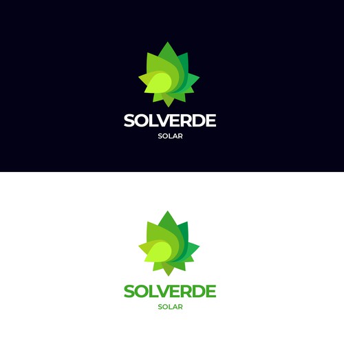 Clean logo for solar company Design by Jarvard