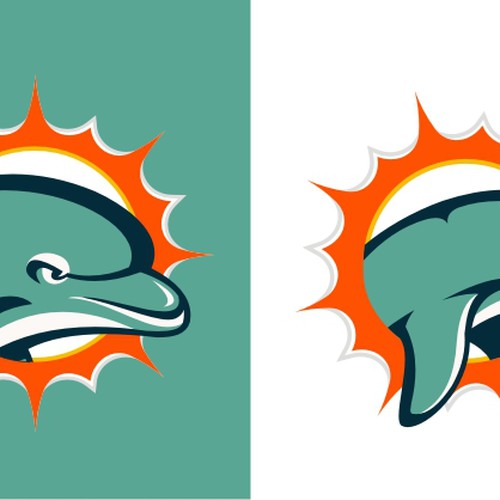 99designs community contest: Help the Miami Dolphins NFL team re-design its logo! Design réalisé par The Brandologist