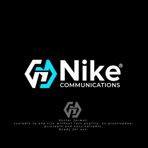 Nike Communications Logo Contest Design by NEXNEX