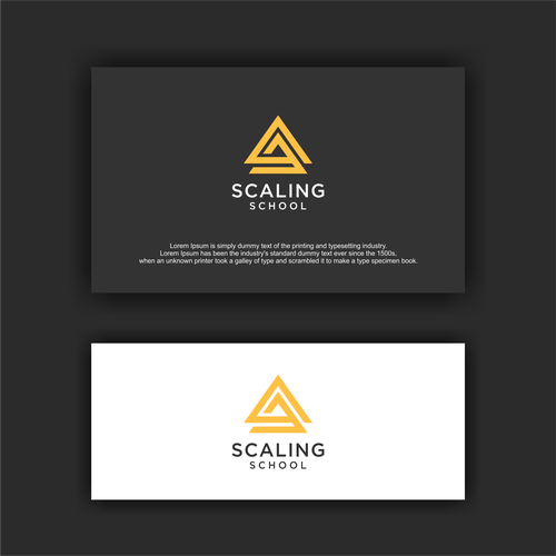 Design A Logo + Brand Guide For The "Scaling School" Design by Nirlinadi