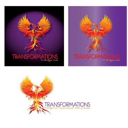 Show me whatcha got!  Design a powerful logo for Transformations...  M.Bridget Cook Transformational Author & Speaker Design by Kaśka
