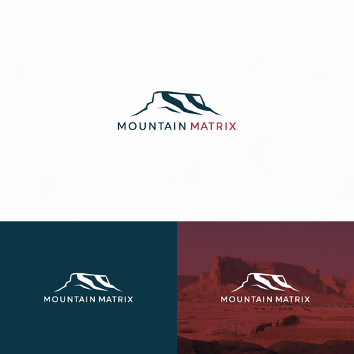 Mountain Matrix Logo Design by Nowshad Art