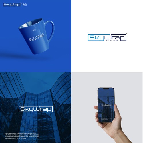 SkyWrap Logo Design by Neutra