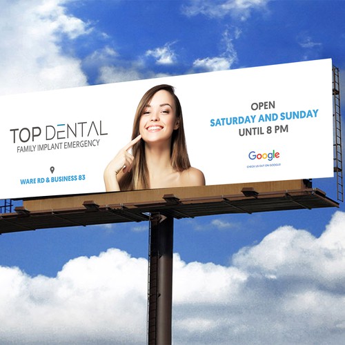 コンペ「billboard design for dental office」のデザイン by Krishna Artsさん 