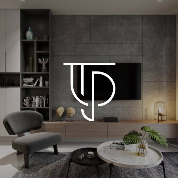 Design by AshokDesigns titled "Stylish lineart letter TP logo"