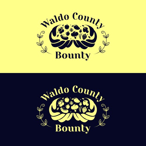 99nonprofits winner - Design a fresh, active logo for a nonprofit fighting hunger with locally grown foods in Maine. Design by Alldistrict_Studio