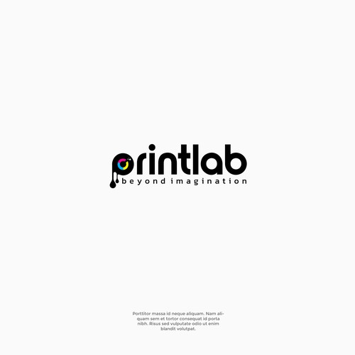 Request logo For Print Lab for business   visually inspiring graphic design and printing Design by MYXATA