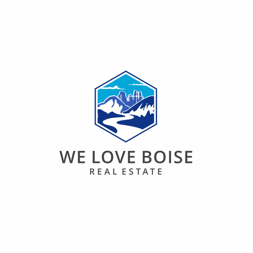 Logo creation capturing quality of life and moving to Boise, ID w/outdoors and downtown components Design by Ghouvan