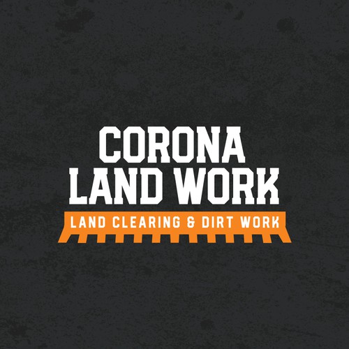 Land work logo that's out of the box! Design réalisé par Junk Wizard