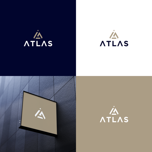 New Logo for the Company, Atlas.  Atlas solves commercial problems daily deploying hands on solution Design by kappa_