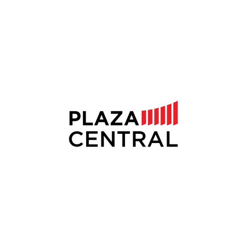 Logotipo Plaza Central Design by zen.logo