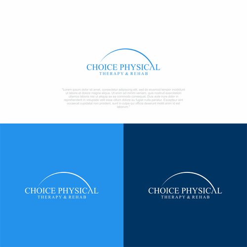 New logo design for Physical Therapy Clinic Design by marselino™