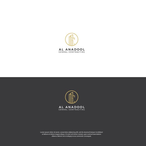 Design attractive logo for "Al Anadol General Construction Company" Design by Eeshu