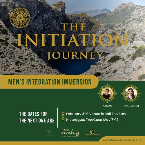 The Initiation Journey Retreat for Men Design by ♛ ReN™