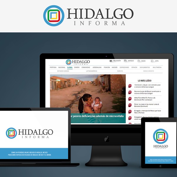 Logo, periódico online.