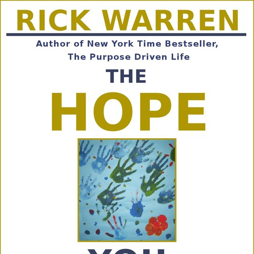 George BurnsさんのDesign Rick Warren's New Book Coverデザイン