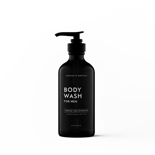 Design a Luxurious Men's Body Wash Design by @rysmrn