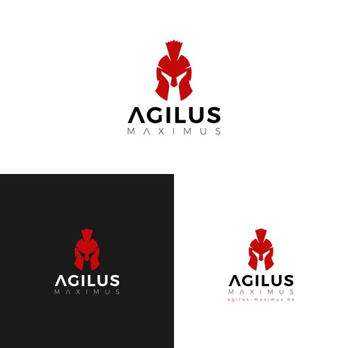 Logo for project "agilus-maximus.com" Design by MOHStudio_